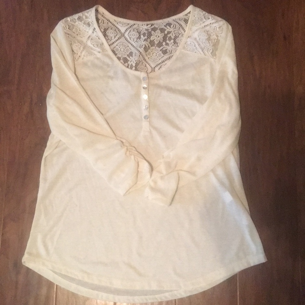 3/4 sleeve Heart Soul shirt NWOT
